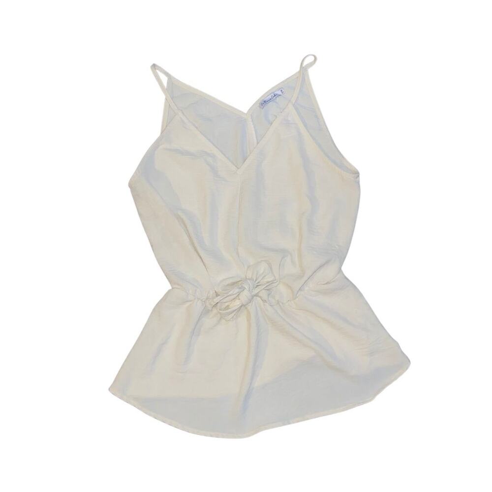 Culture Code Y2K V-neck Babydoll Camisole Top Cinched Waist Size Medium Chic